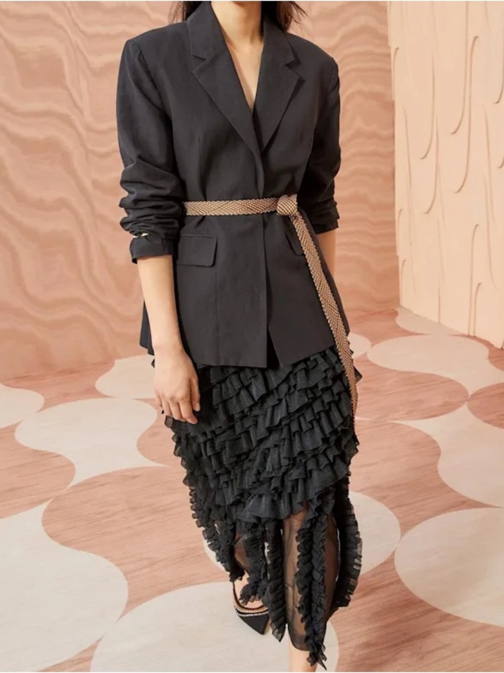 Ulla Johnson // Ellery Black Blazer Jacket